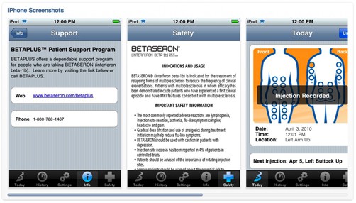 Bayer myBETAapp iPhone app