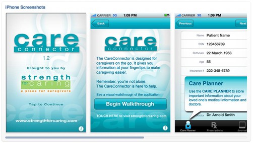 JnJ CareConnector iPhone app