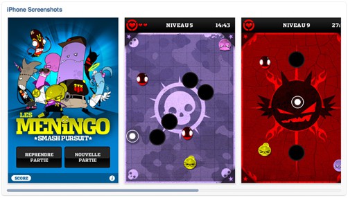 Pfizer's Les Meningo iPhone app