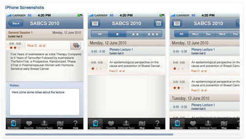 Roche CongressUS iPhone app