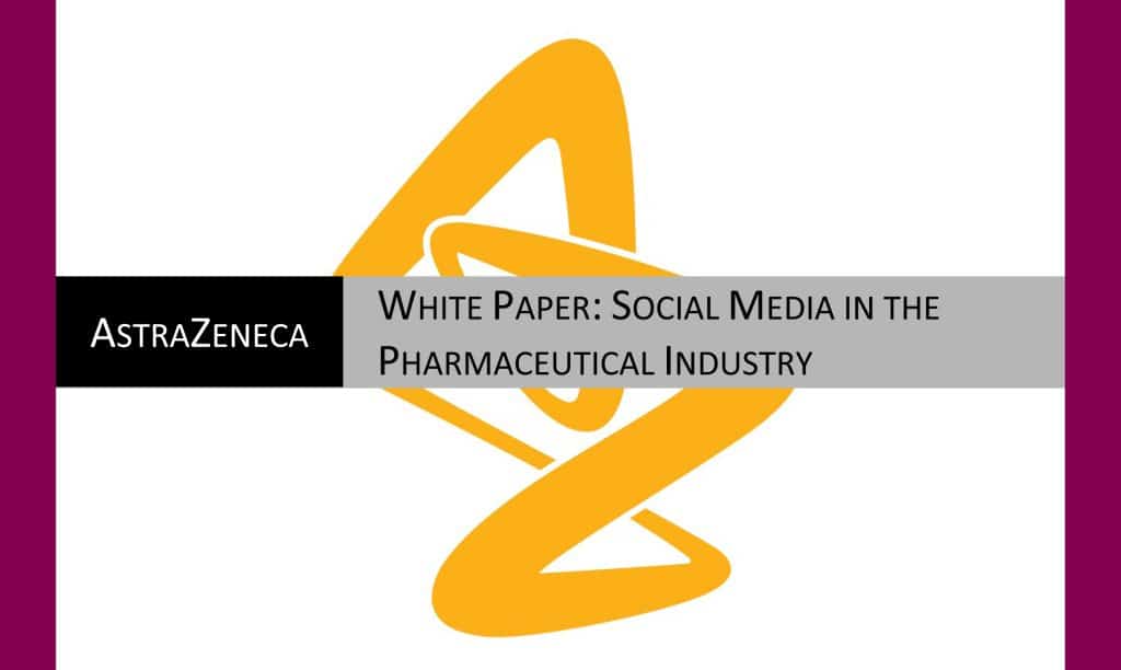 AstraZeneca's social media white paper