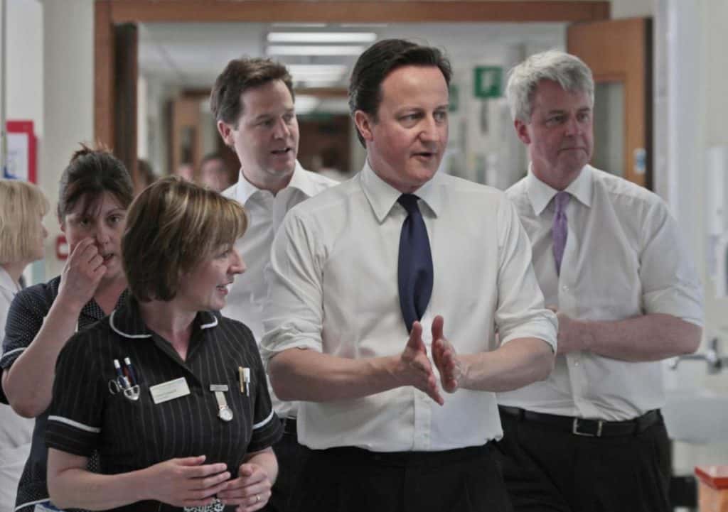 NHS reforms Lansley Cameron Clegg