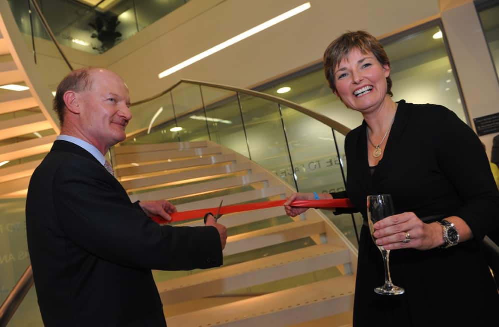 Willetts opens the new Celgene headquarters