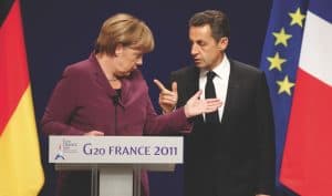 Merkel and Sarkozy