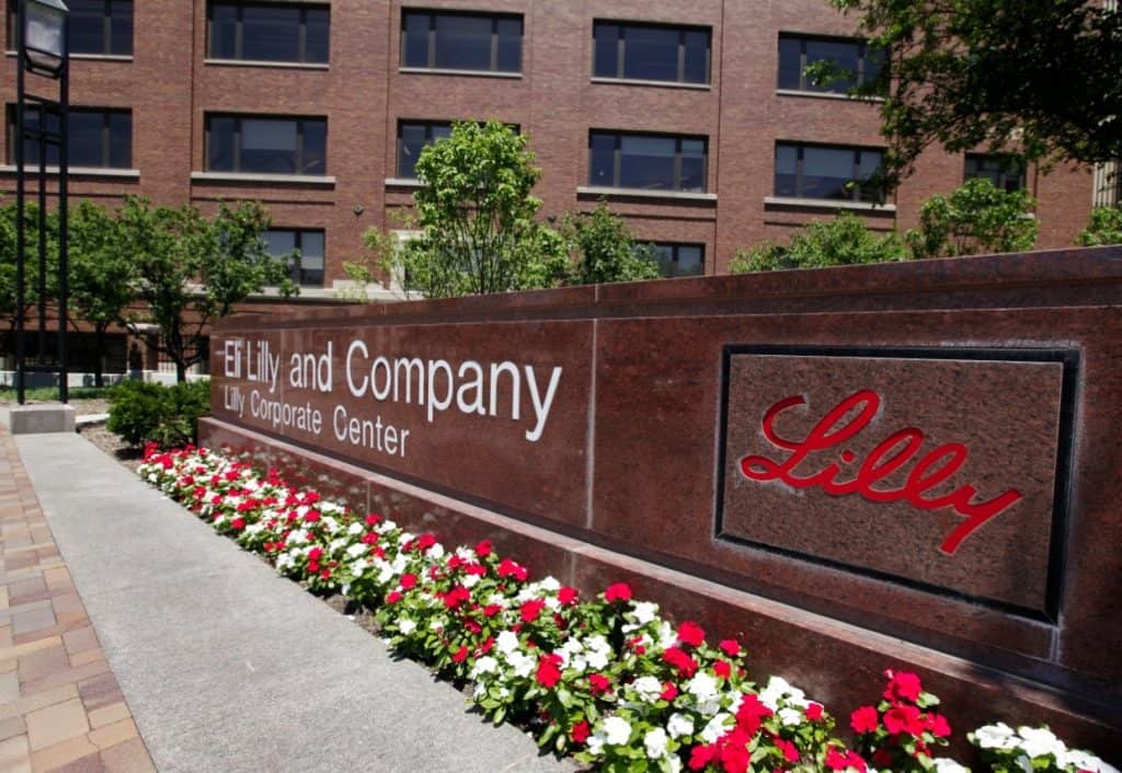 Eli Lilly front sign